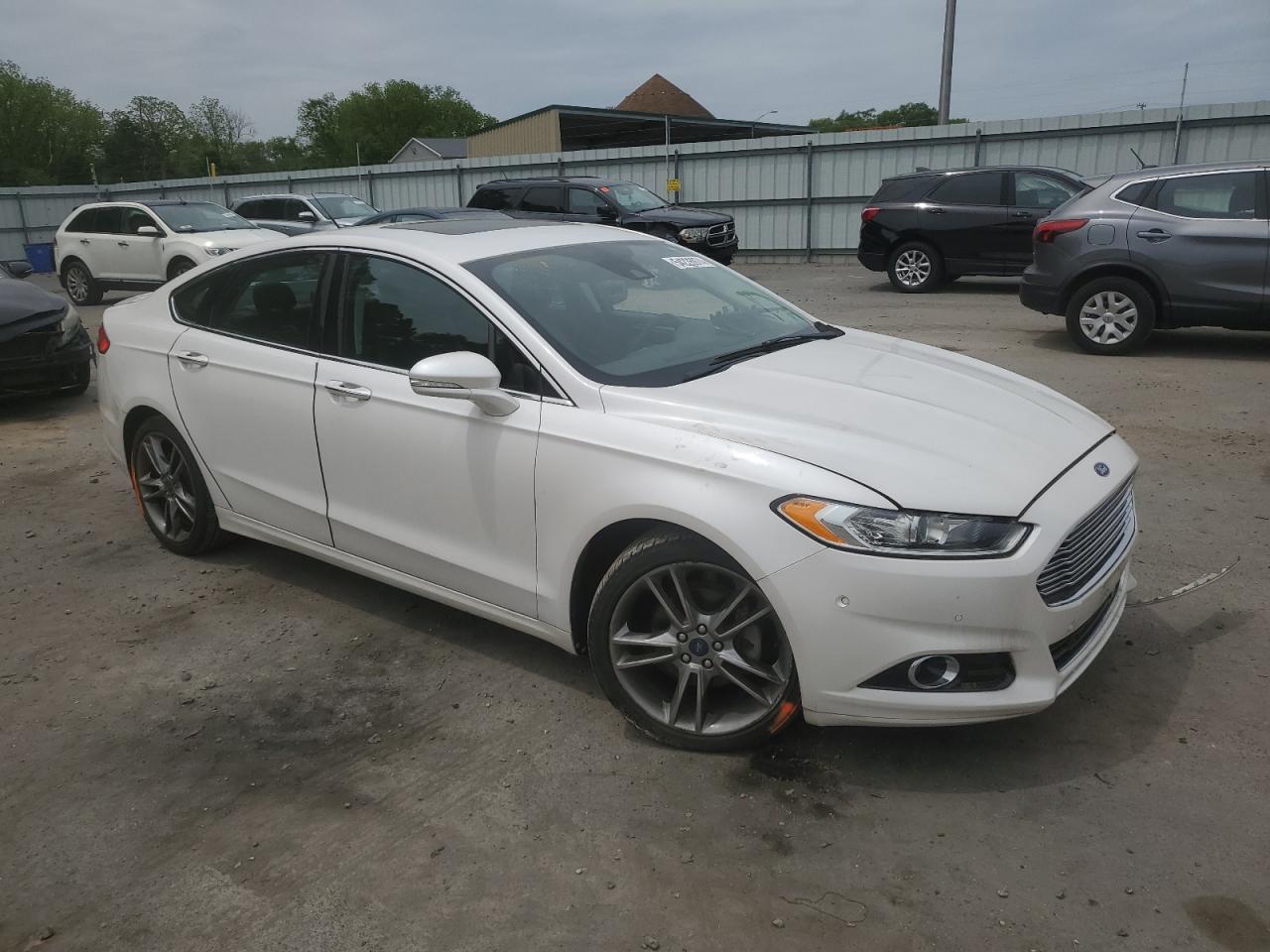 Photo 3 VIN: 3FA6P0K92ER288649 - FORD FUSION 