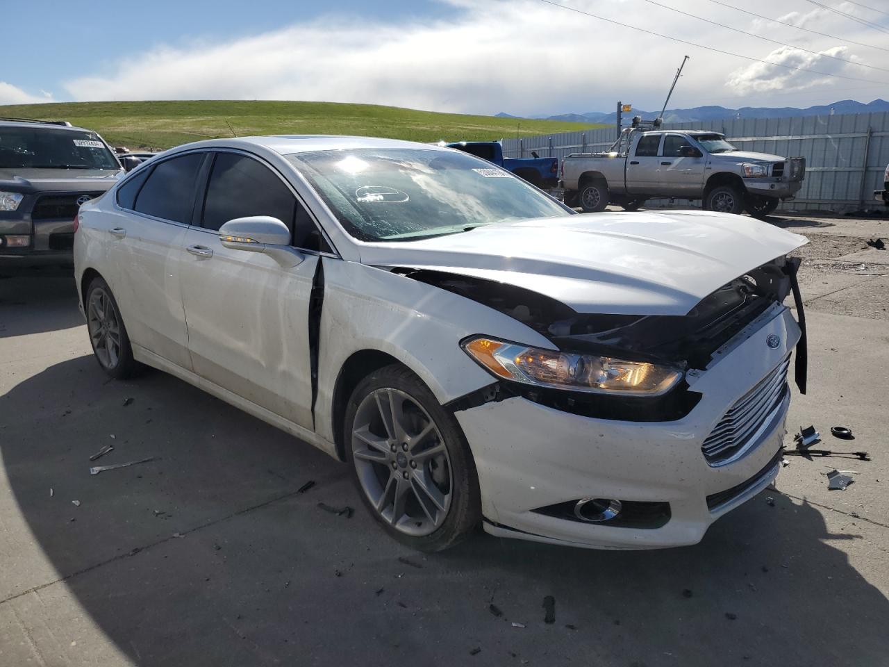 Photo 3 VIN: 3FA6P0K93ER111155 - FORD FUSION 