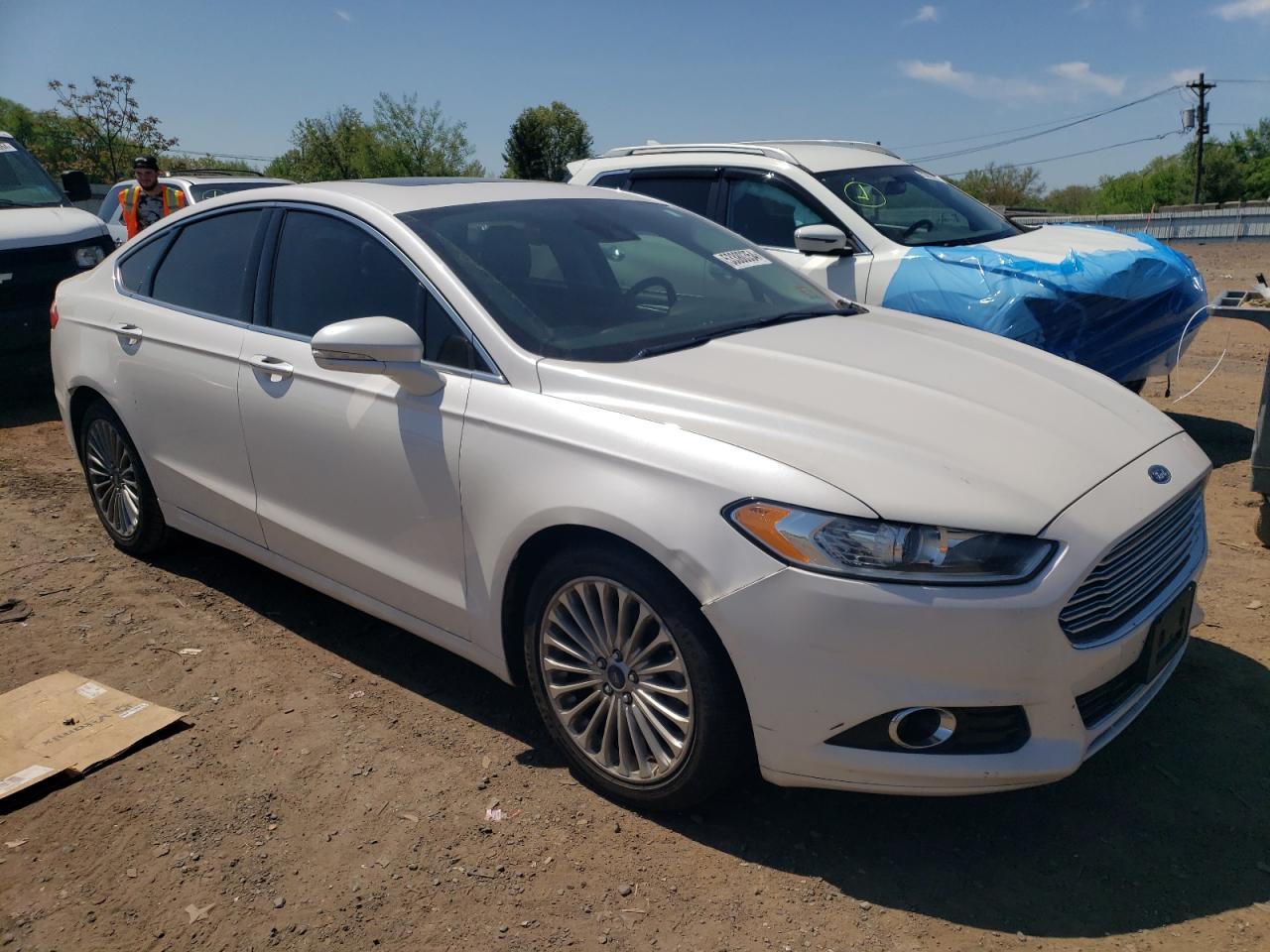 Photo 3 VIN: 3FA6P0K93FR247318 - FORD FUSION 