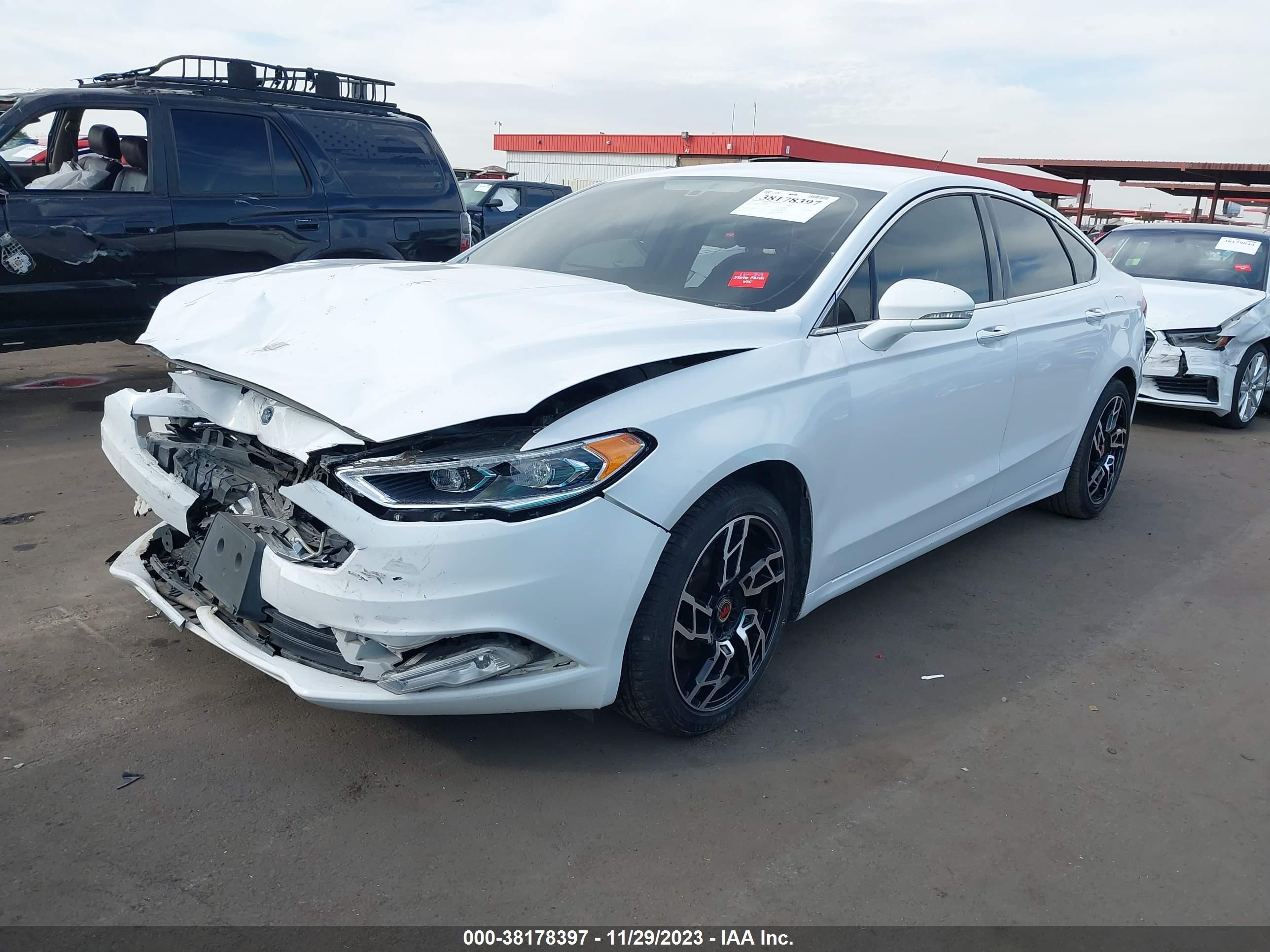 Photo 1 VIN: 3FA6P0K94HR130317 - FORD FUSION 