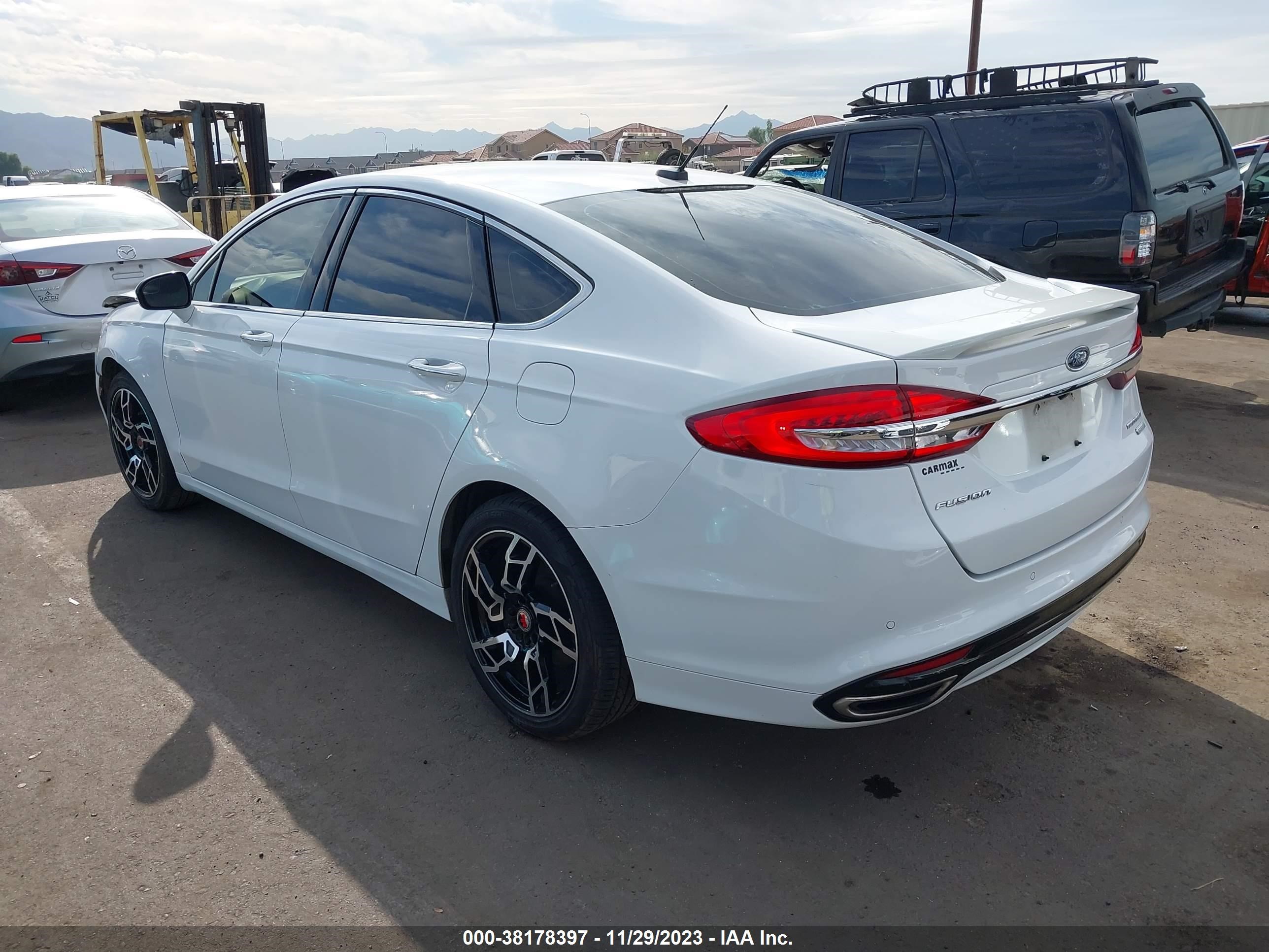 Photo 2 VIN: 3FA6P0K94HR130317 - FORD FUSION 