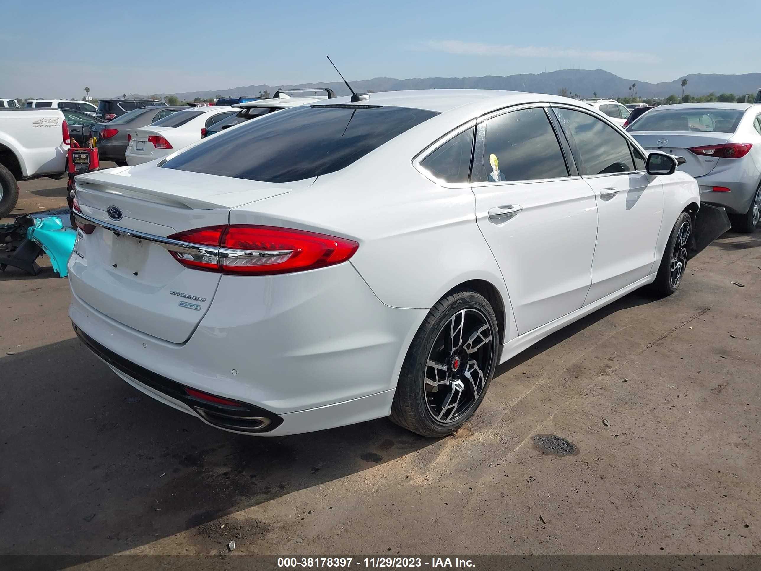 Photo 3 VIN: 3FA6P0K94HR130317 - FORD FUSION 