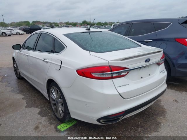 Photo 2 VIN: 3FA6P0K94HR335054 - FORD FUSION 