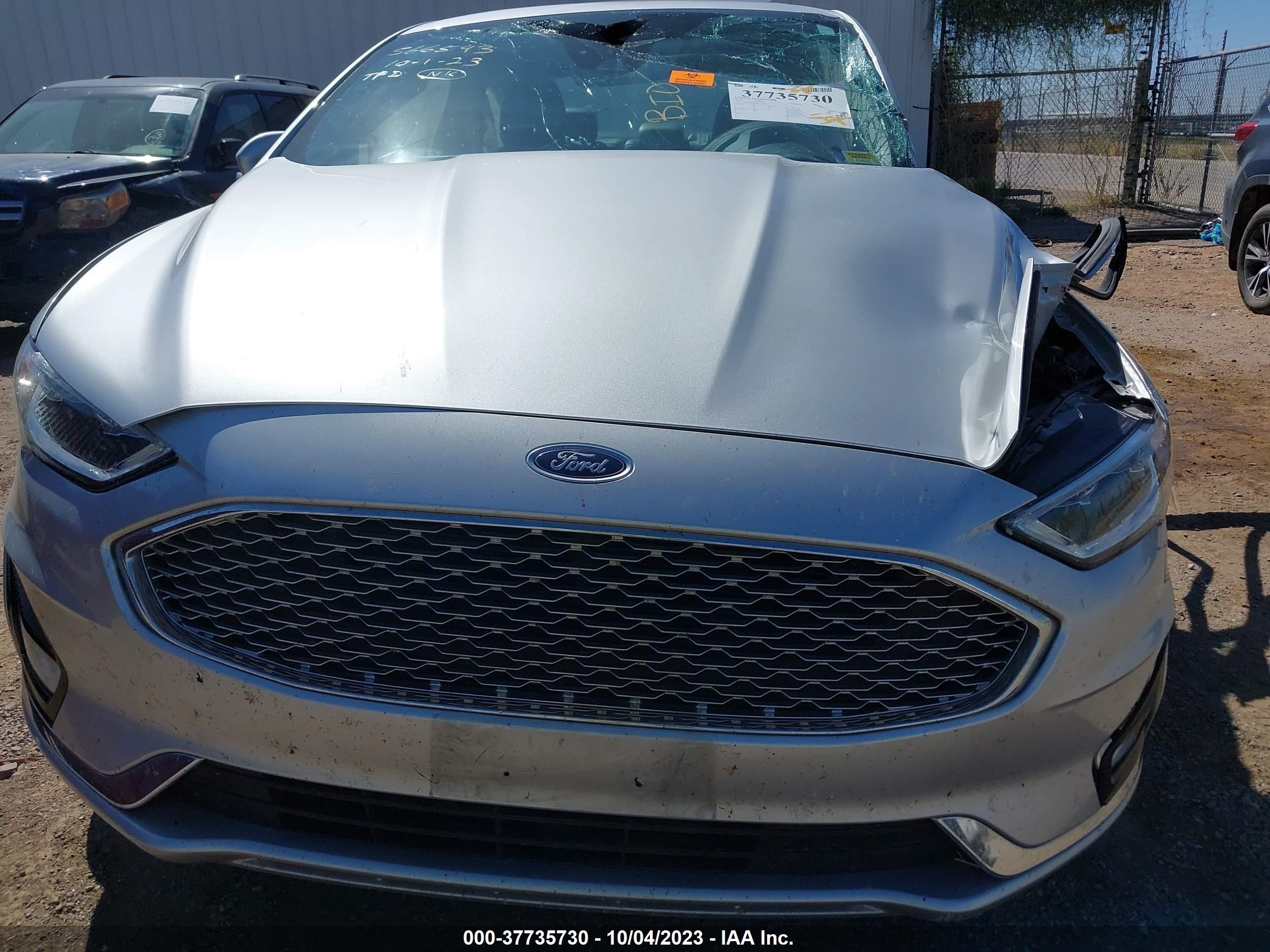 Photo 10 VIN: 3FA6P0K94KR236662 - FORD FUSION 