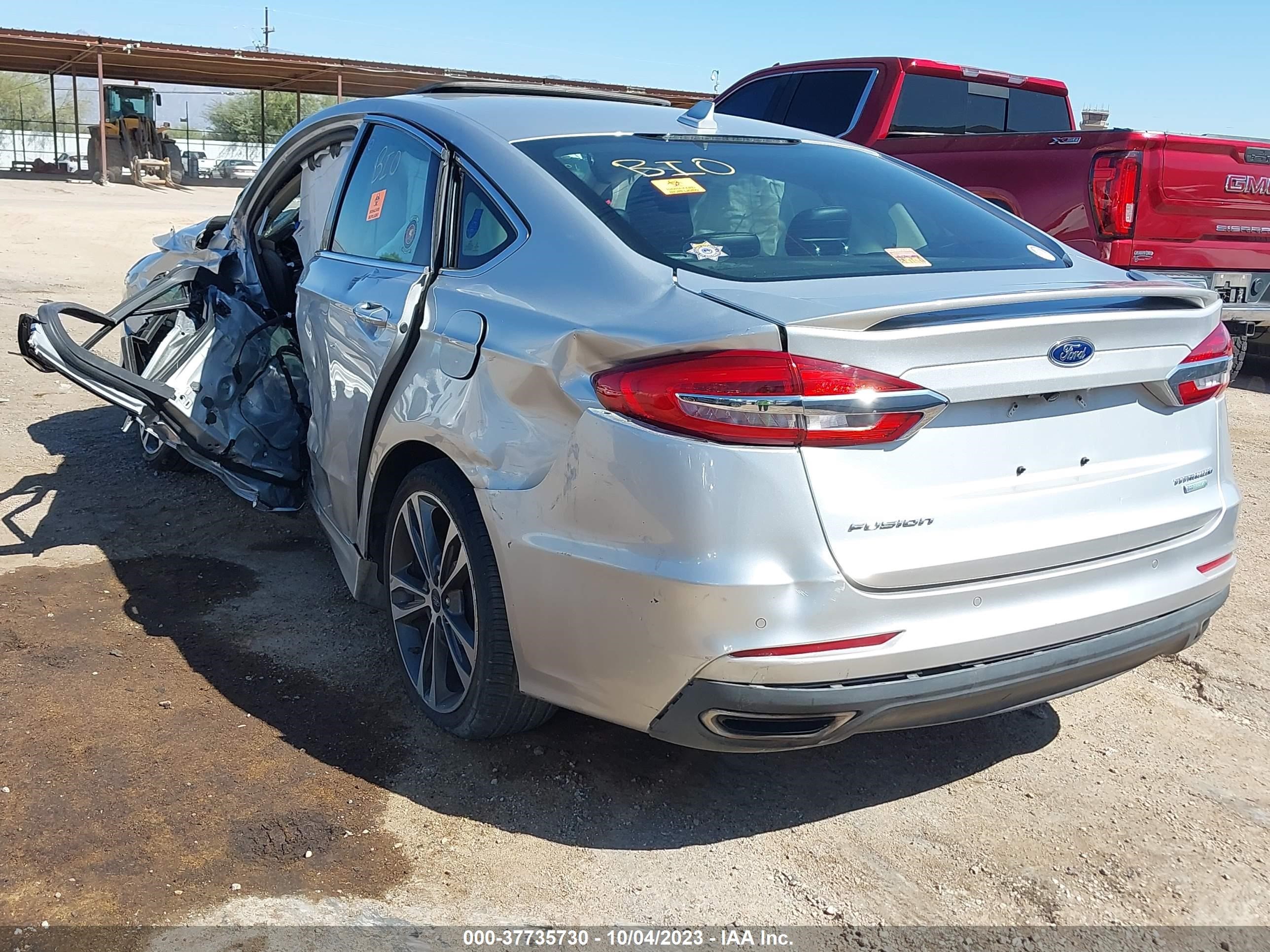 Photo 2 VIN: 3FA6P0K94KR236662 - FORD FUSION 