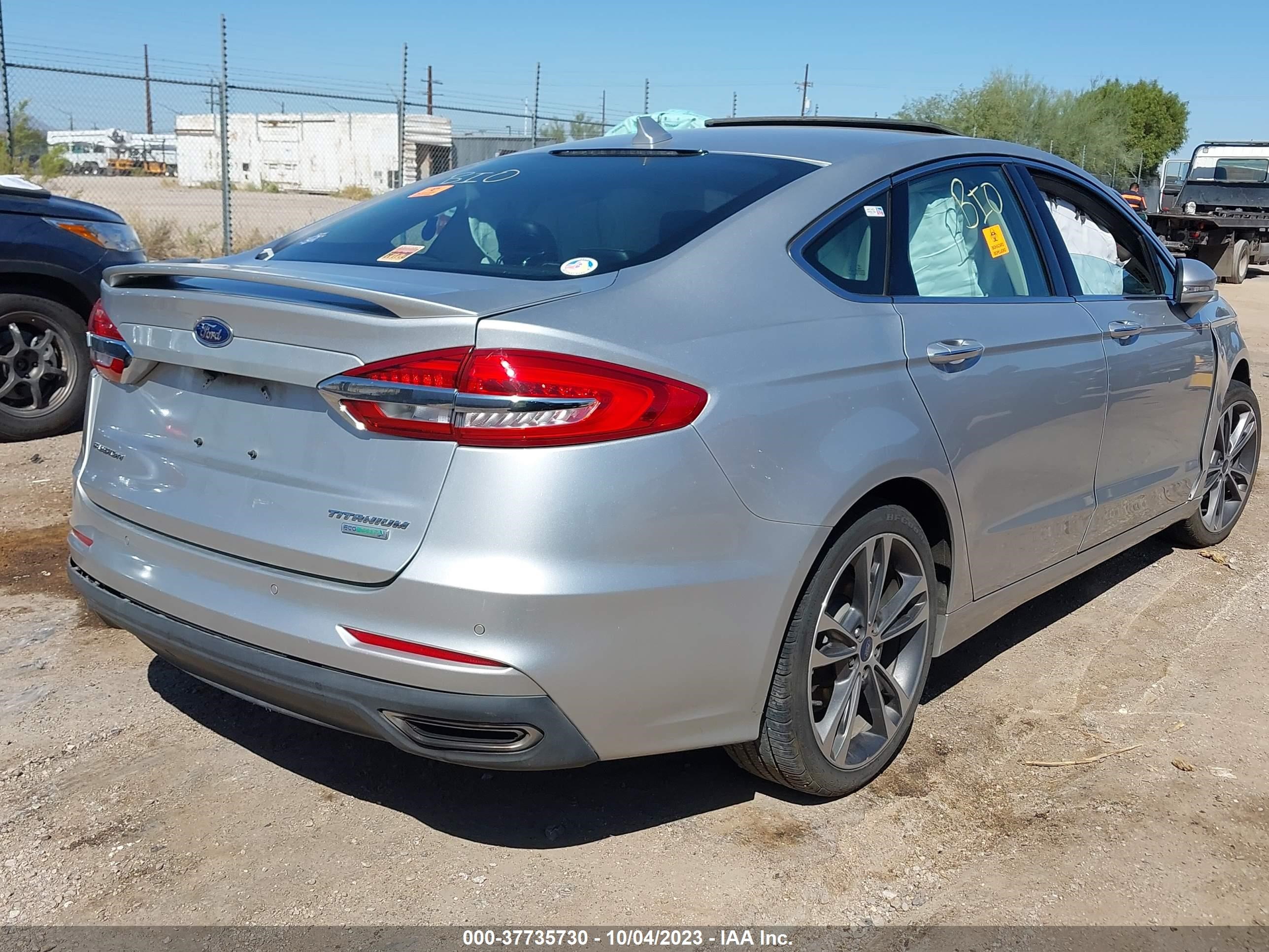 Photo 3 VIN: 3FA6P0K94KR236662 - FORD FUSION 