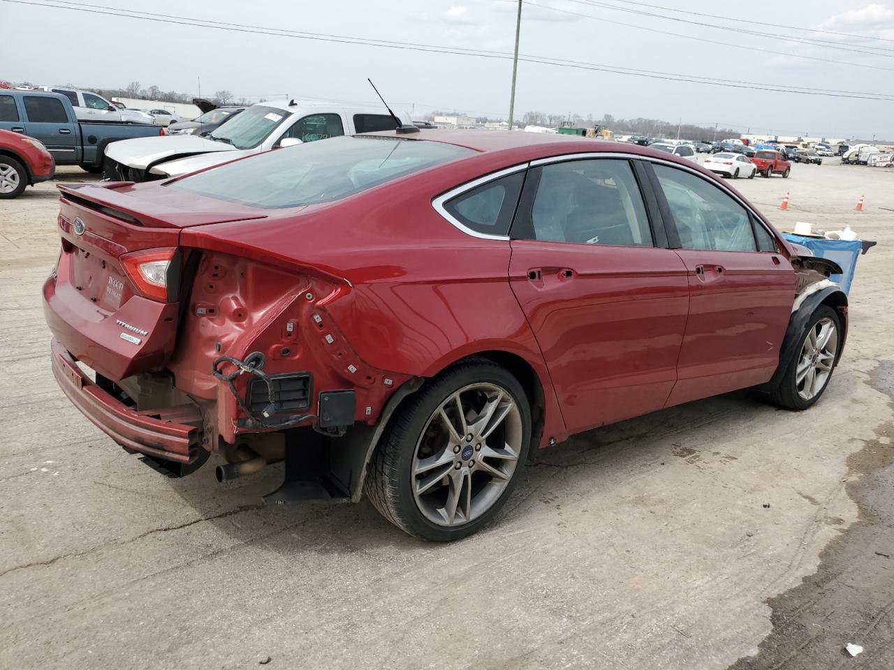 Photo 2 VIN: 3FA6P0K95DR101256 - FORD FUSION 