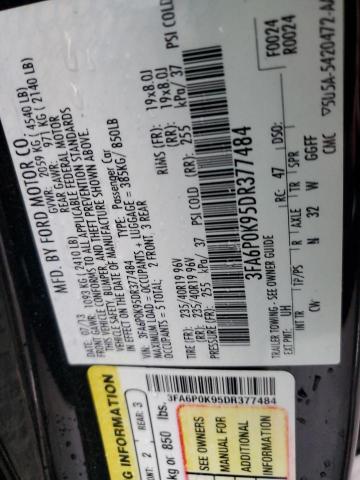 Photo 11 VIN: 3FA6P0K95DR377484 - FORD FUSION TIT 