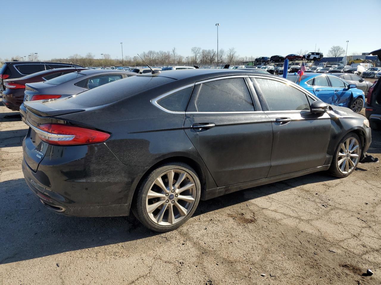 Photo 2 VIN: 3FA6P0K95HR170065 - FORD FUSION 