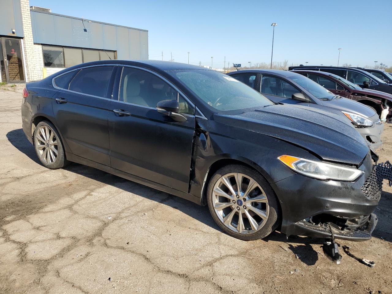 Photo 3 VIN: 3FA6P0K95HR170065 - FORD FUSION 