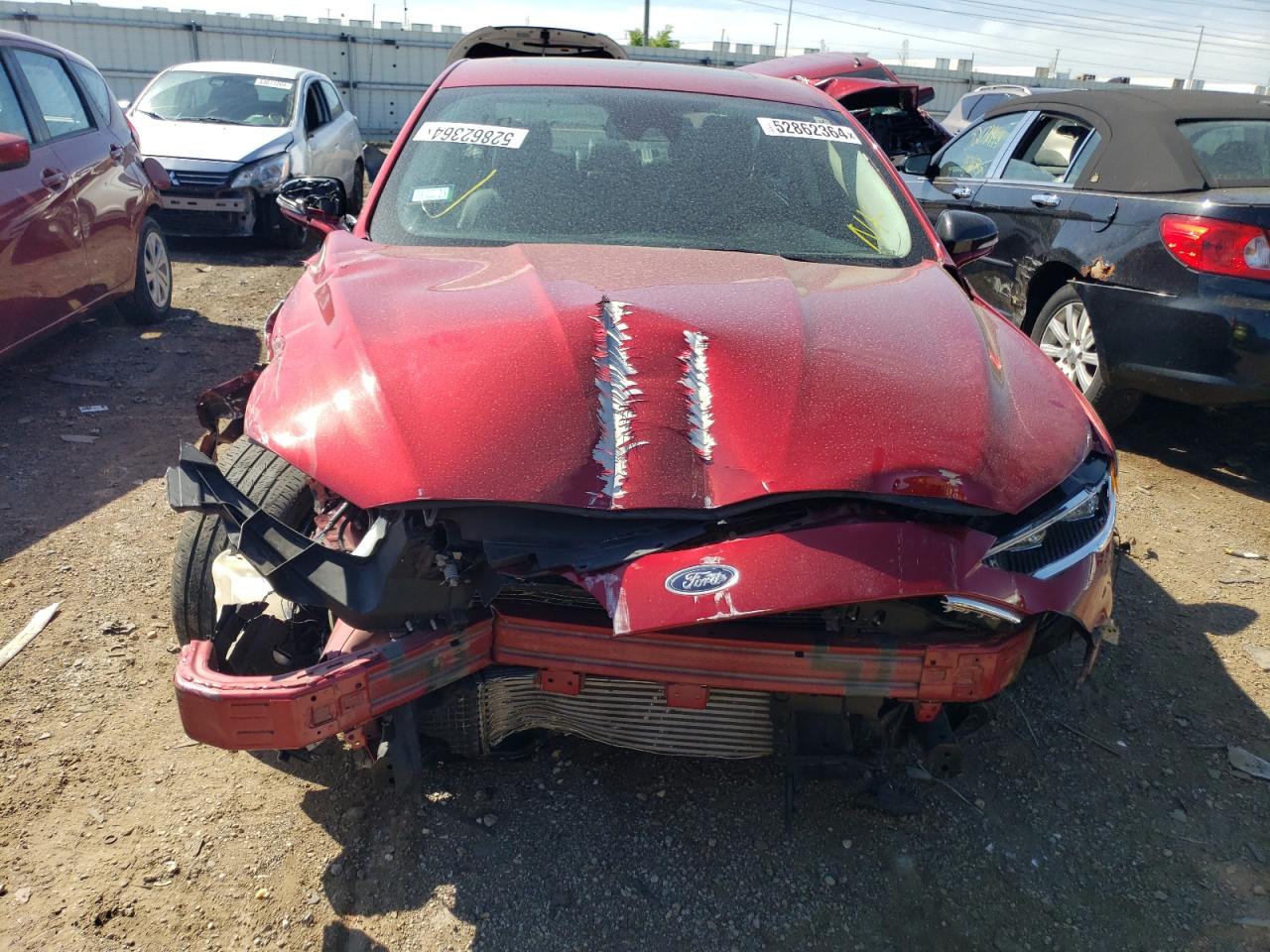 Photo 4 VIN: 3FA6P0K95KR129278 - FORD FUSION 