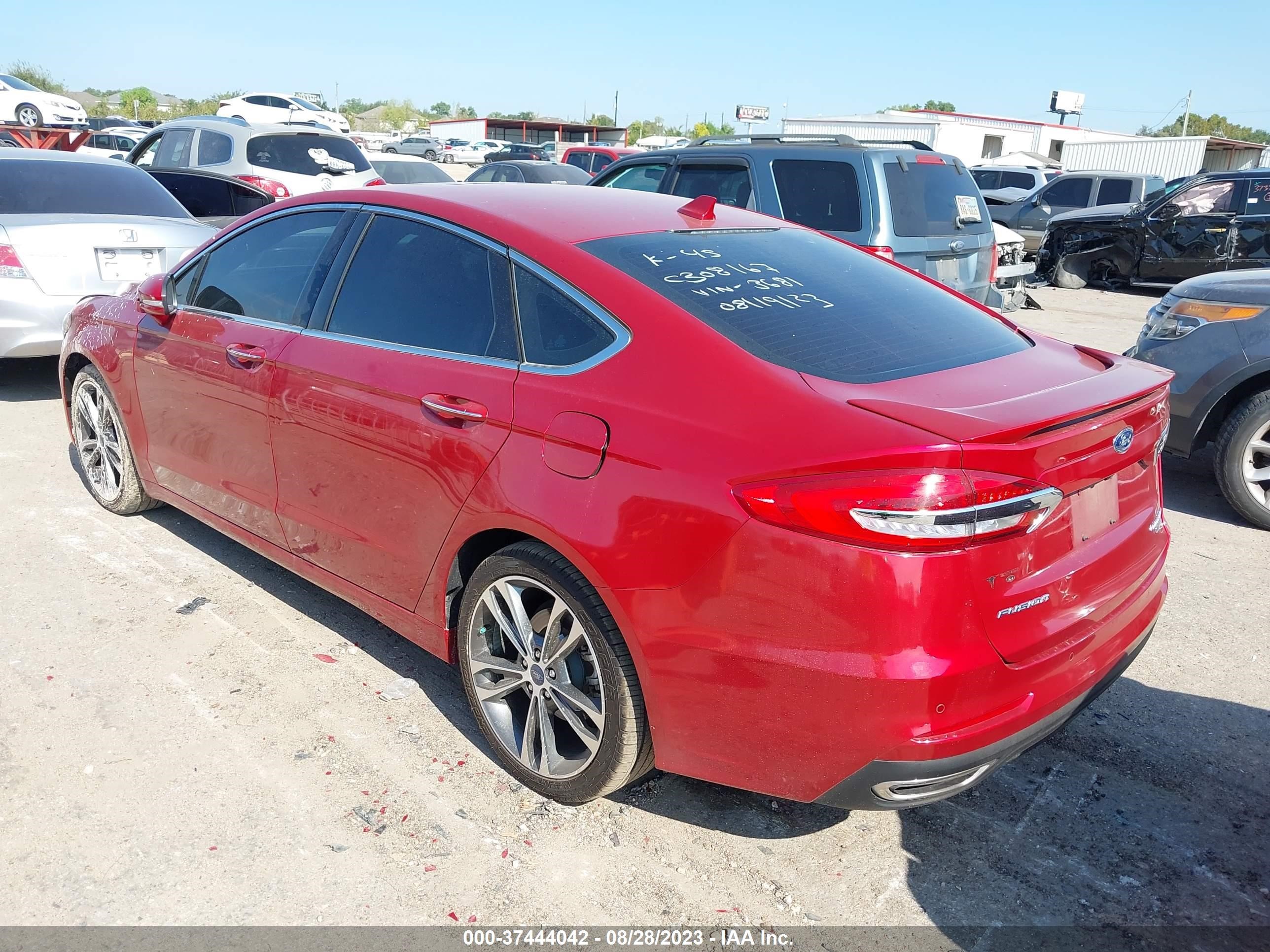 Photo 2 VIN: 3FA6P0K95LR113681 - FORD FUSION 