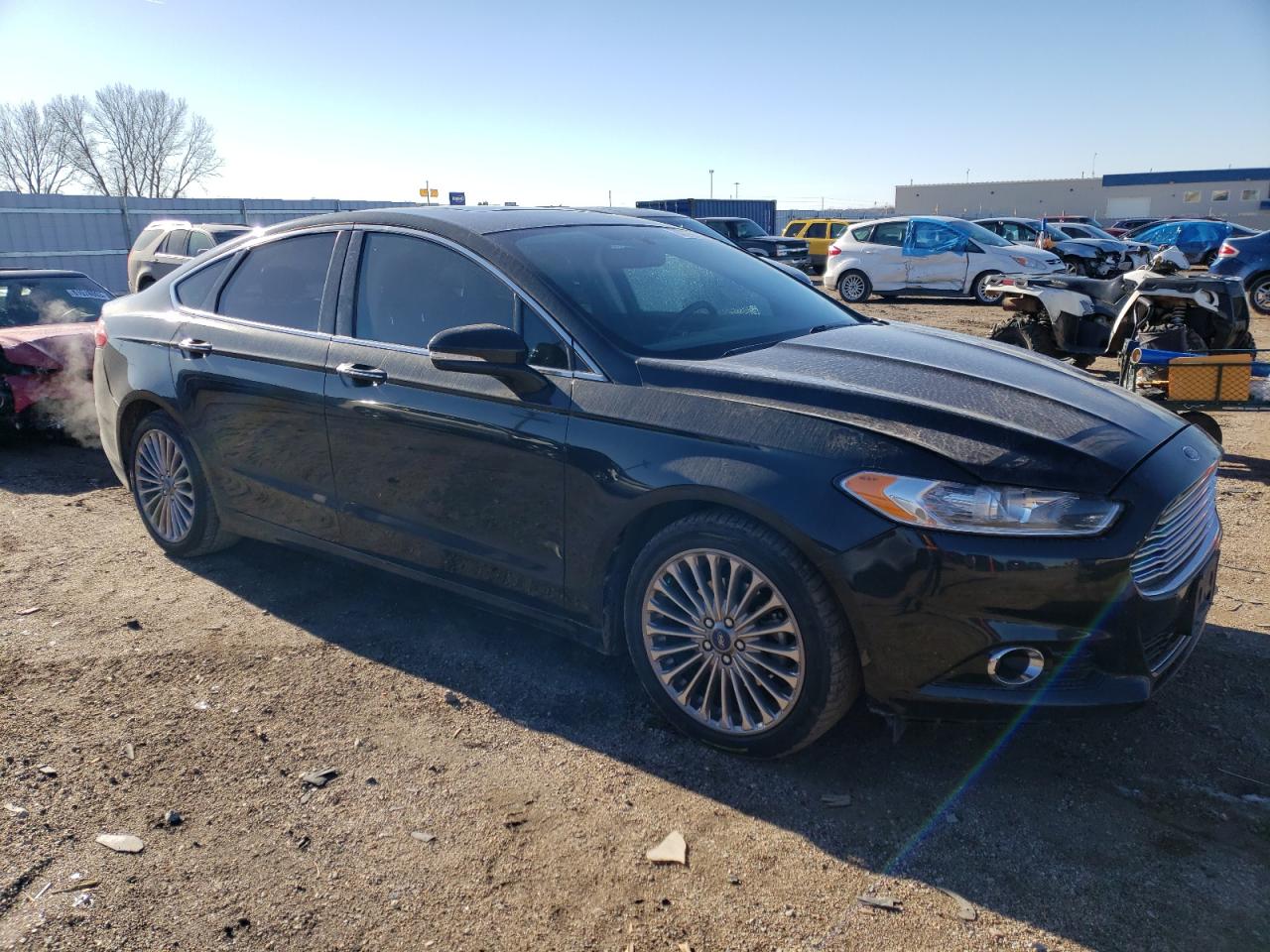 Photo 3 VIN: 3FA6P0K96DR125288 - FORD FUSION 