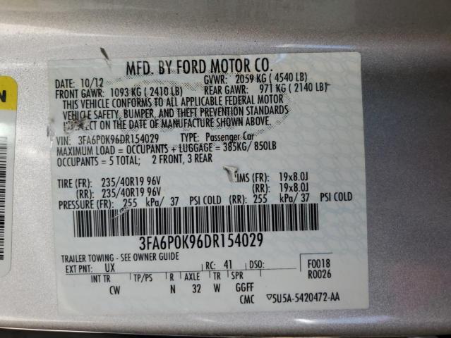 Photo 11 VIN: 3FA6P0K96DR154029 - FORD FUSION TIT 