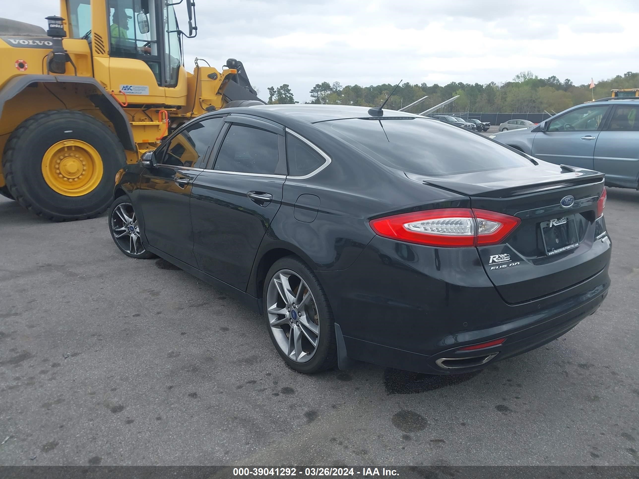 Photo 2 VIN: 3FA6P0K96DR279886 - FORD FUSION 