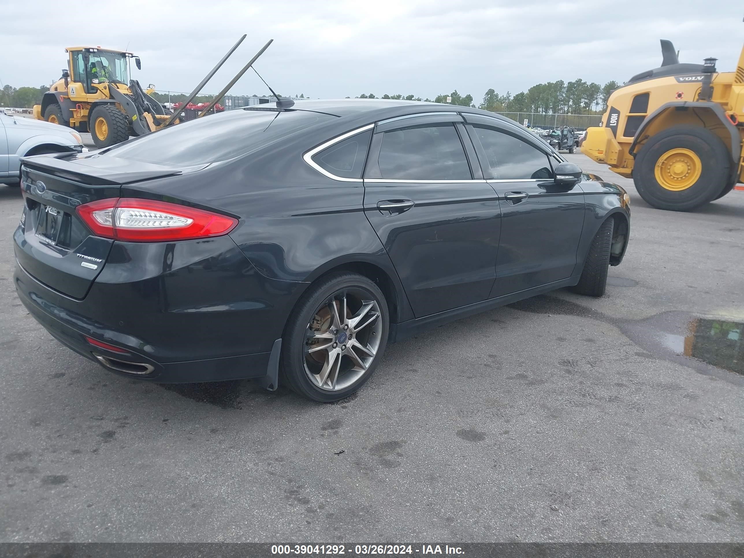 Photo 3 VIN: 3FA6P0K96DR279886 - FORD FUSION 