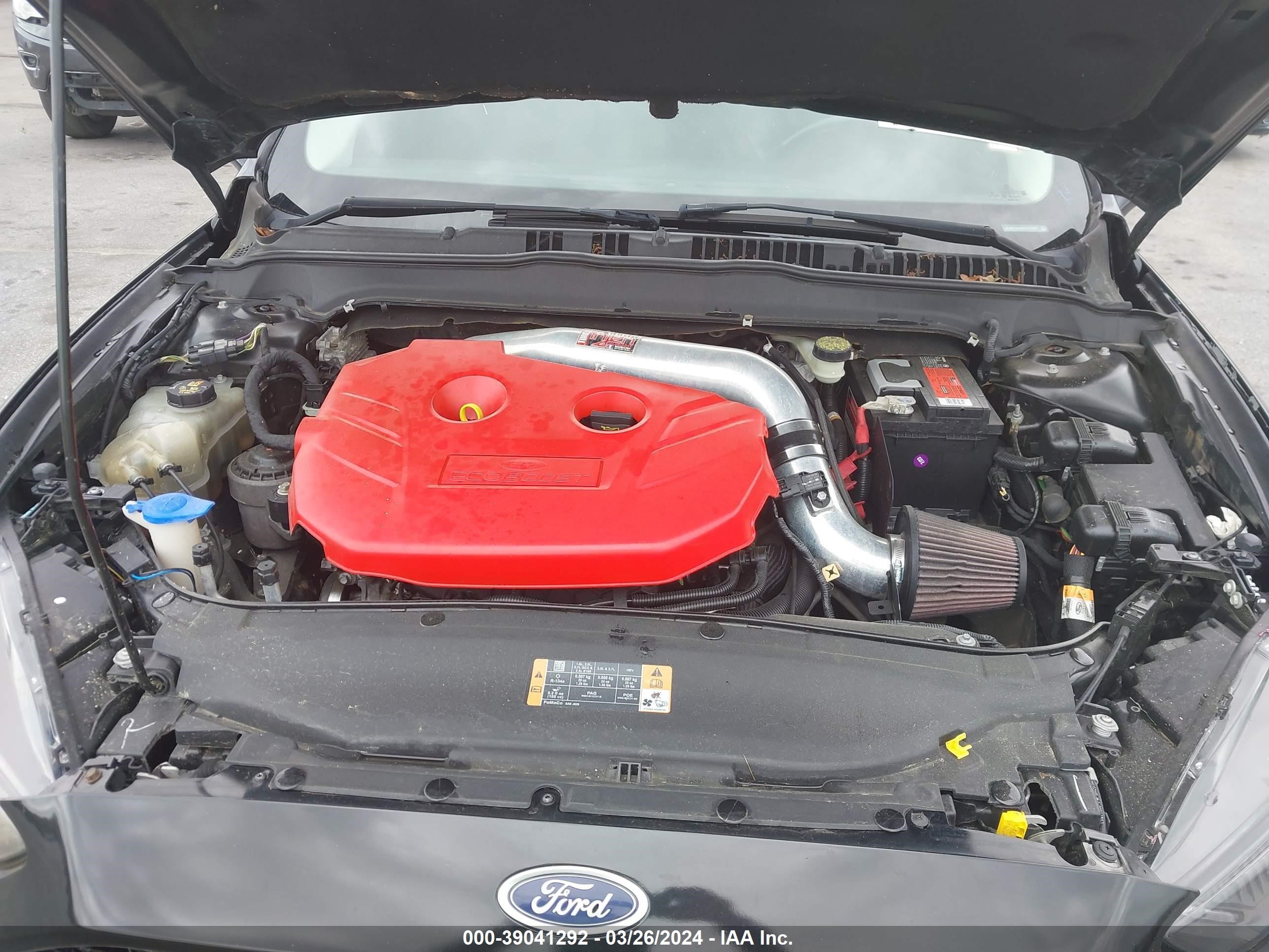 Photo 9 VIN: 3FA6P0K96DR279886 - FORD FUSION 