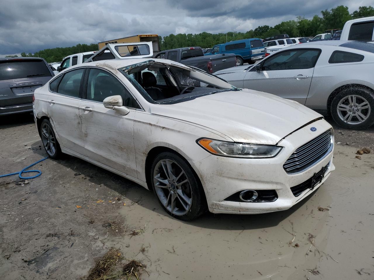 Photo 3 VIN: 3FA6P0K96FR126668 - FORD FUSION 