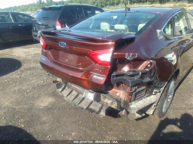 Photo 5 VIN: 3FA6P0K97FR155936 - FORD FUSION 