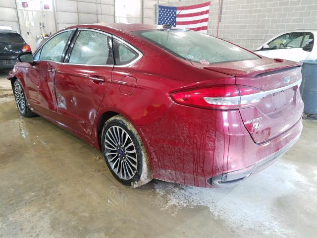 Photo 2 VIN: 3FA6P0K97HR131395 - FORD FUSION TIT 