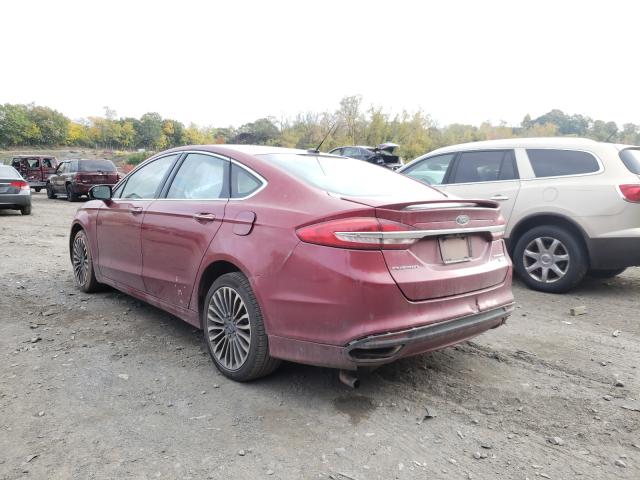 Photo 2 VIN: 3FA6P0K97HR146429 - FORD FUSION 