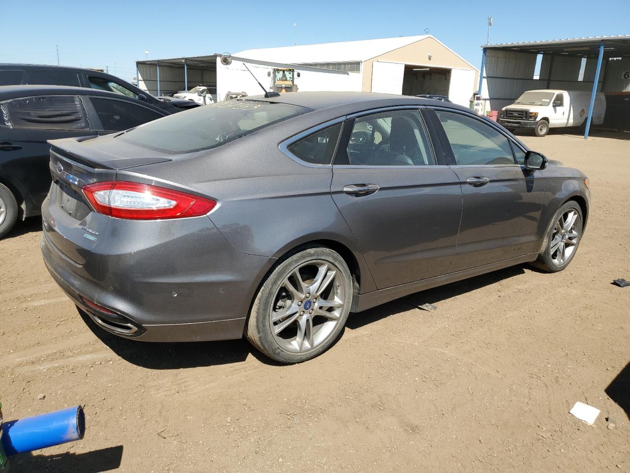 Photo 2 VIN: 3FA6P0K98DR325797 - FORD FUSION 