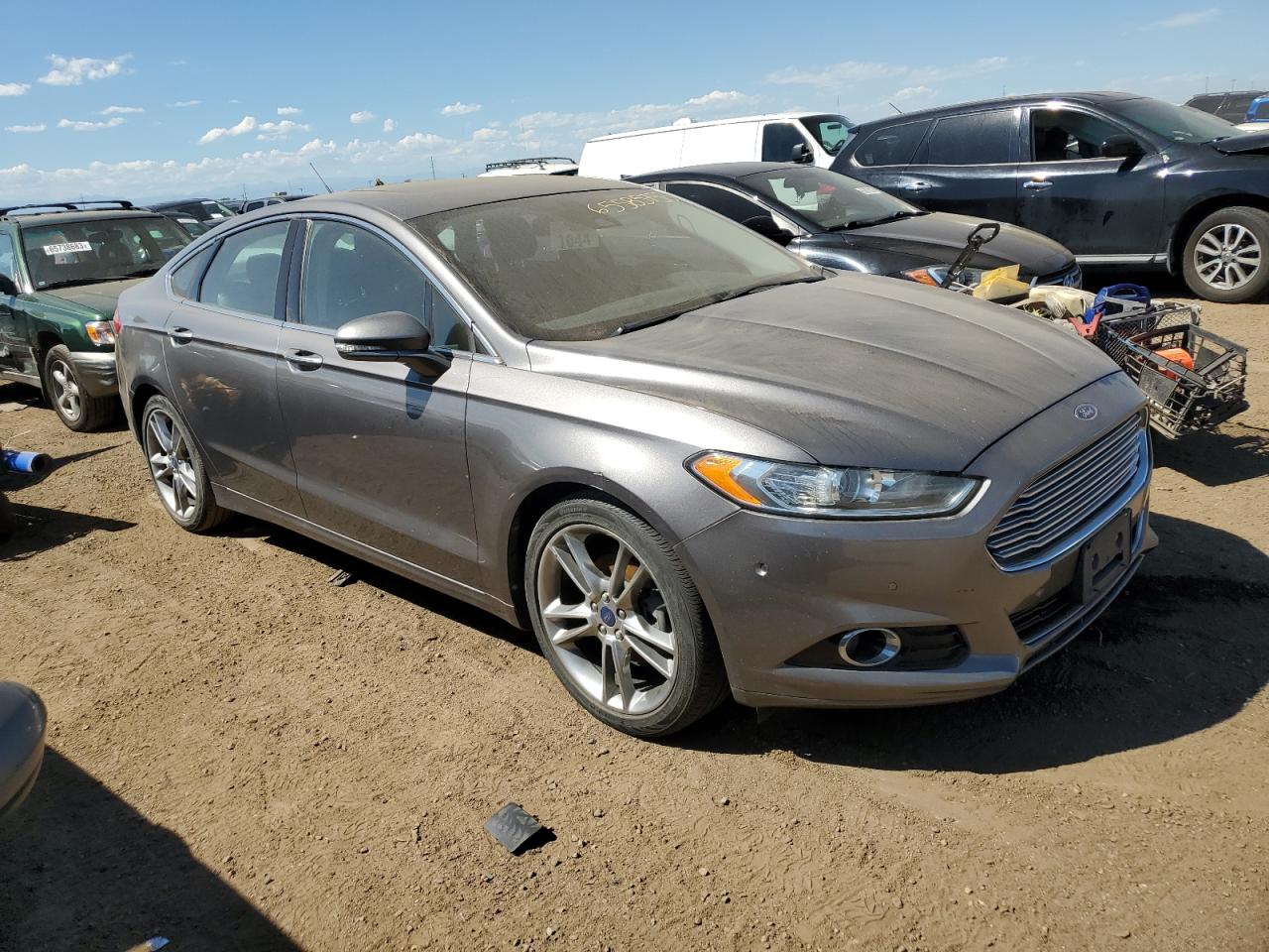 Photo 3 VIN: 3FA6P0K98DR325797 - FORD FUSION 