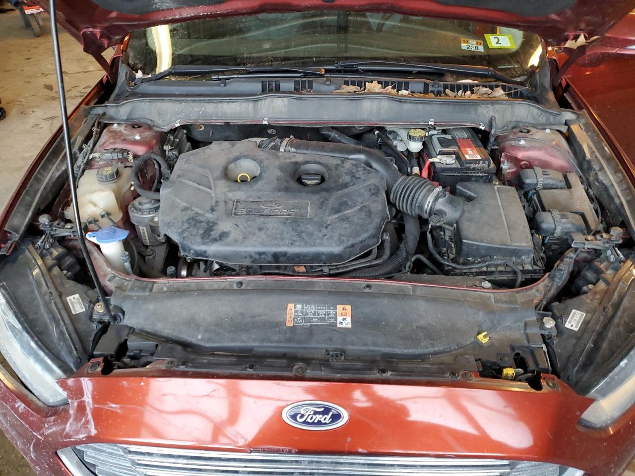 Photo 10 VIN: 3FA6P0K98ER382079 - FORD FUSION 