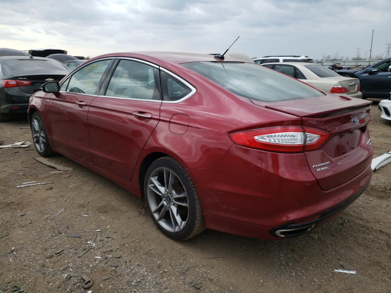 Photo 1 VIN: 3FA6P0K98FR149644 - FORD FUSION 