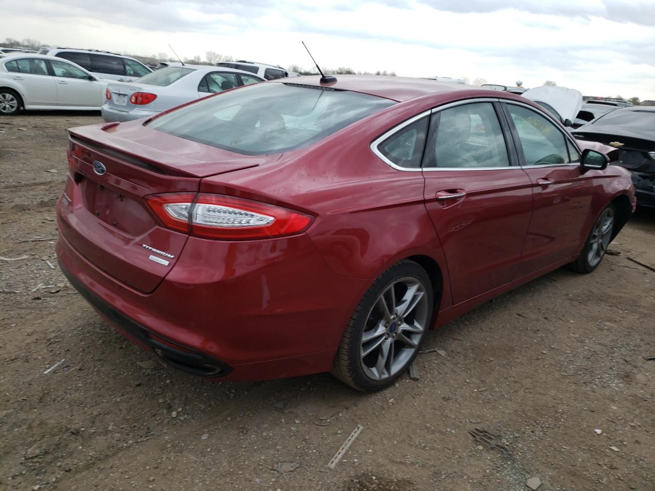 Photo 2 VIN: 3FA6P0K98FR149644 - FORD FUSION 