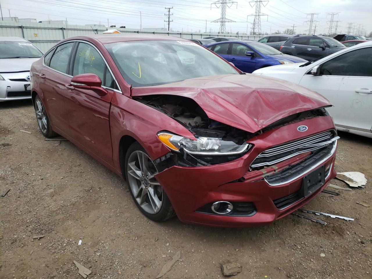 Photo 3 VIN: 3FA6P0K98FR149644 - FORD FUSION 