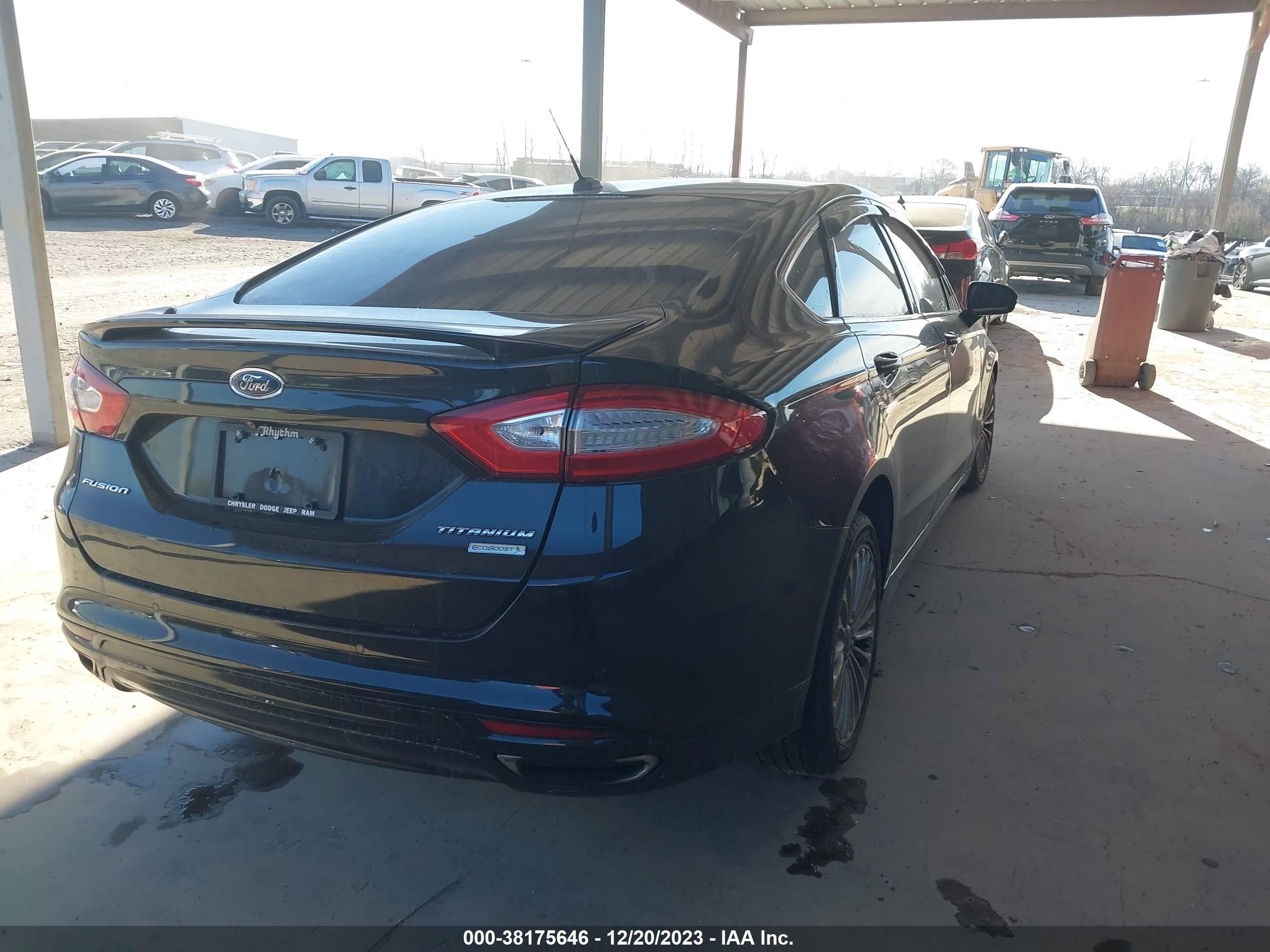 Photo 3 VIN: 3FA6P0K98FR250859 - FORD FUSION 