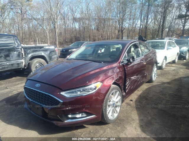 Photo 1 VIN: 3FA6P0K98HR393359 - FORD FUSION 