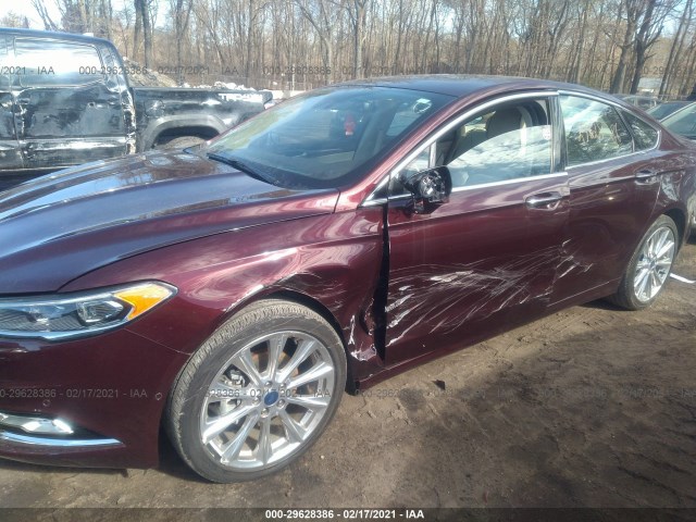 Photo 5 VIN: 3FA6P0K98HR393359 - FORD FUSION 