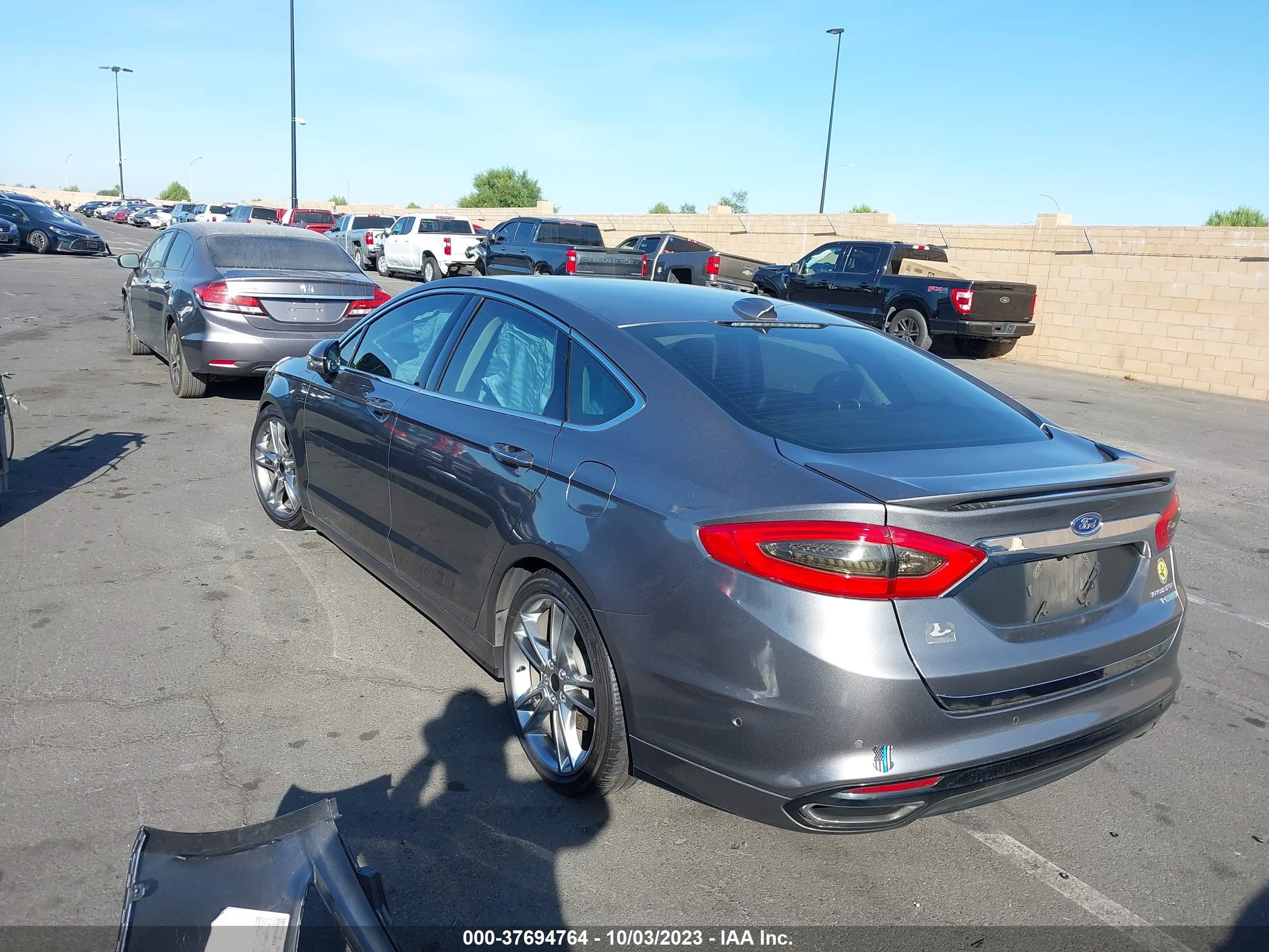 Photo 2 VIN: 3FA6P0K99DR184335 - FORD FUSION 