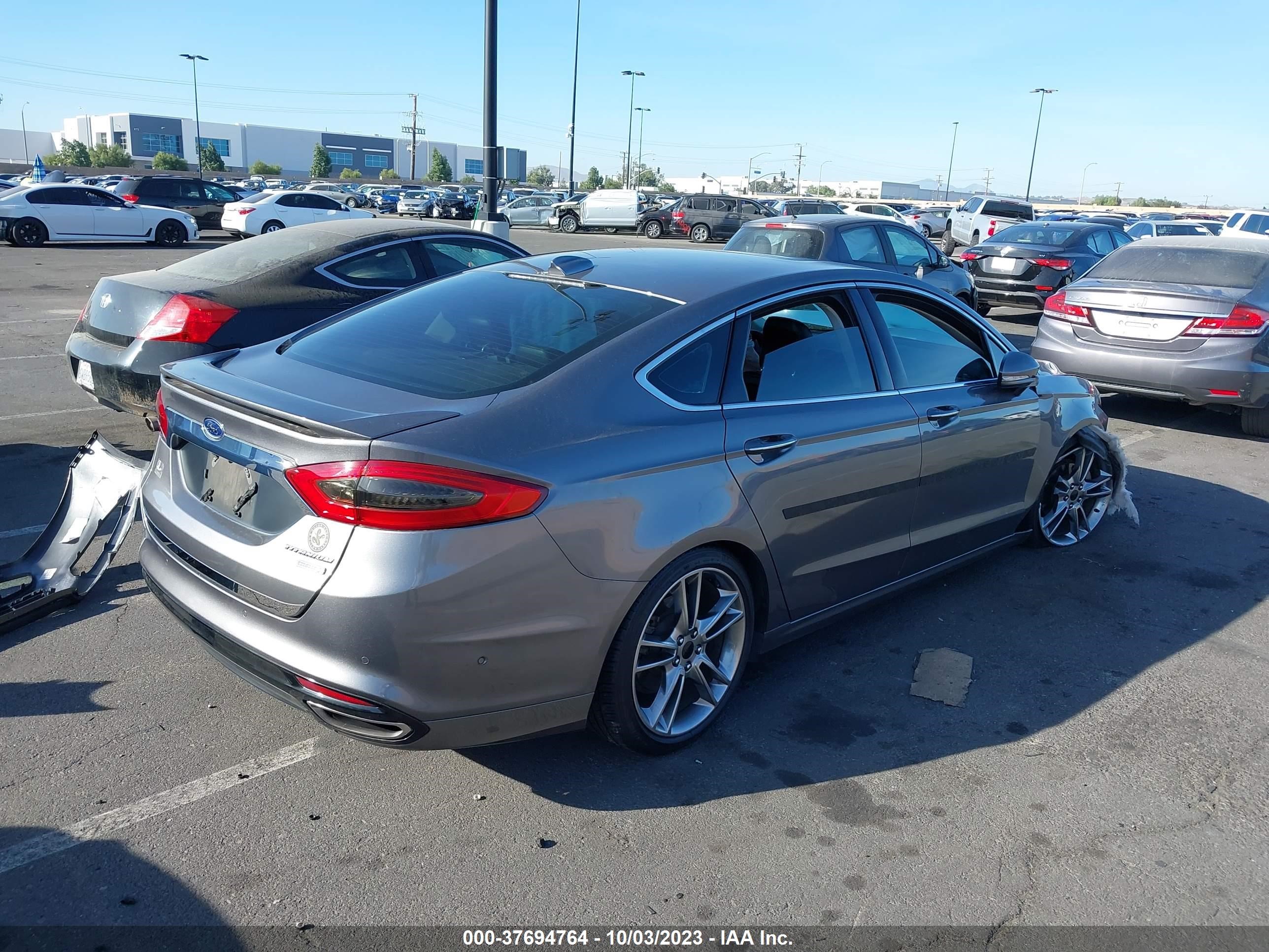 Photo 3 VIN: 3FA6P0K99DR184335 - FORD FUSION 