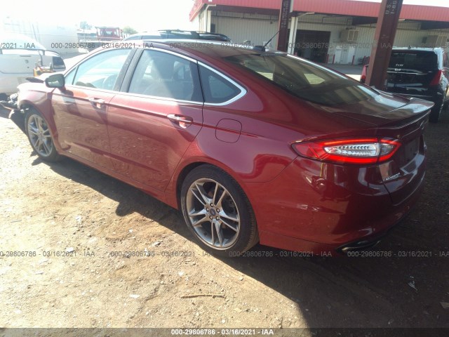 Photo 2 VIN: 3FA6P0K99ER296330 - FORD FUSION 