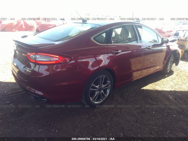 Photo 3 VIN: 3FA6P0K99ER296330 - FORD FUSION 