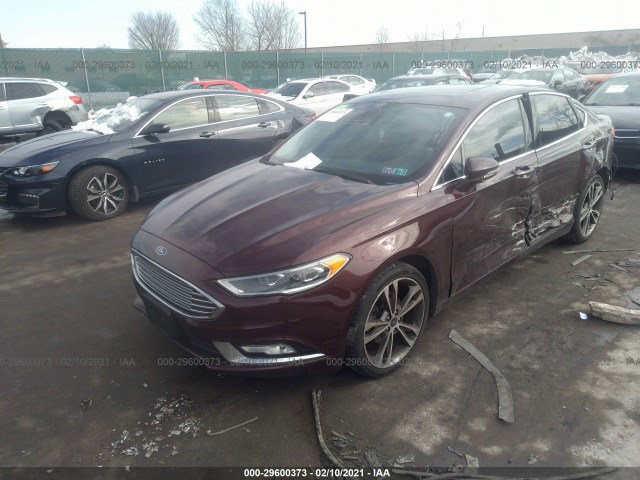 Photo 1 VIN: 3FA6P0K99HR218604 - FORD FUSION 