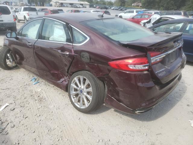 Photo 2 VIN: 3FA6P0K99HR257094 - FORD FUSION 