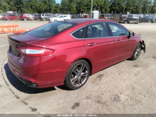 Photo 3 VIN: 3FA6P0K9XER133878 - FORD FUSION 