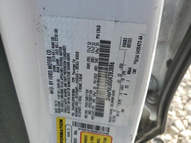 Photo 11 VIN: 3FA6P0LU0DR283886 - FORD FUSION HYBRID 