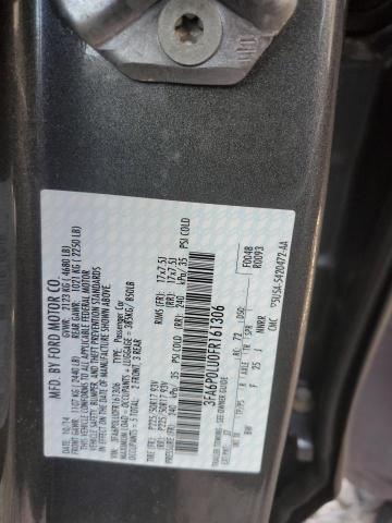 Photo 11 VIN: 3FA6P0LU0FR161306 - FORD FUSION SE 