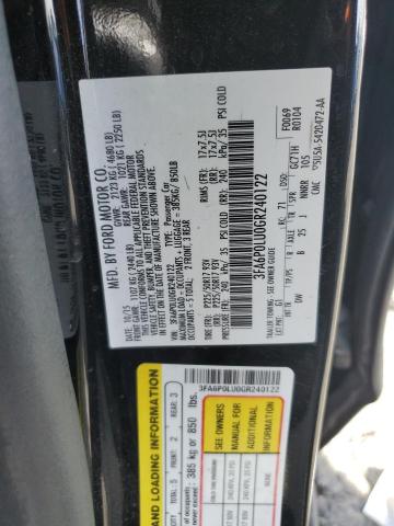 Photo 11 VIN: 3FA6P0LU0GR240122 - FORD FUSION SE 