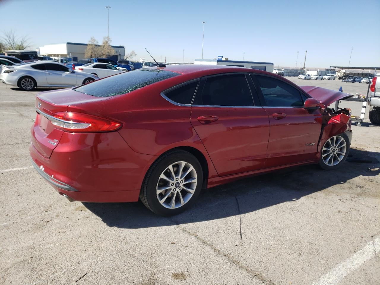 Photo 2 VIN: 3FA6P0LU0HR231146 - FORD FUSION 