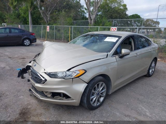 Photo 1 VIN: 3FA6P0LU0HR318268 - FORD FUSION HYBRID 