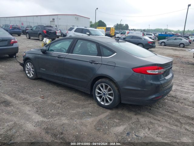 Photo 2 VIN: 3FA6P0LU0HR323924 - FORD FUSION HYBRID 