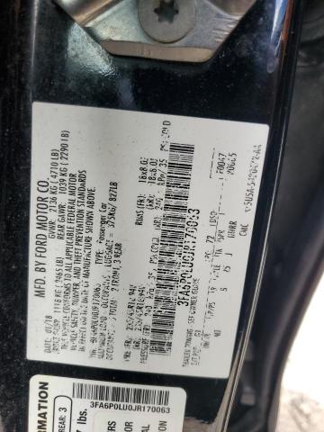 Photo 11 VIN: 3FA6P0LU0JR170063 - FORD FUSION SE 