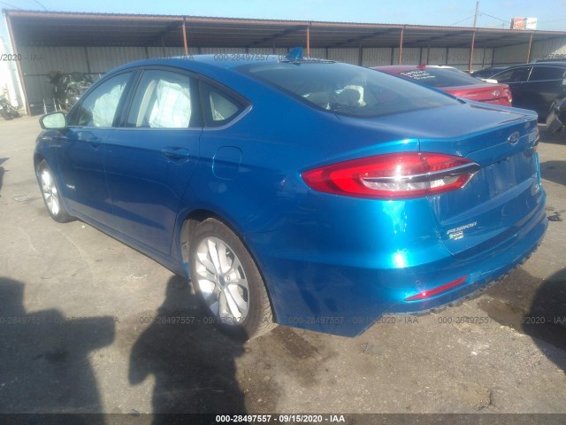 Photo 2 VIN: 3FA6P0LU0KR109300 - FORD FUSION HYBRID 