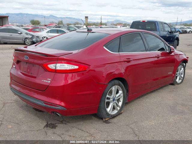 Photo 3 VIN: 3FA6P0LU1GR297011 - FORD FUSION HYBRID 